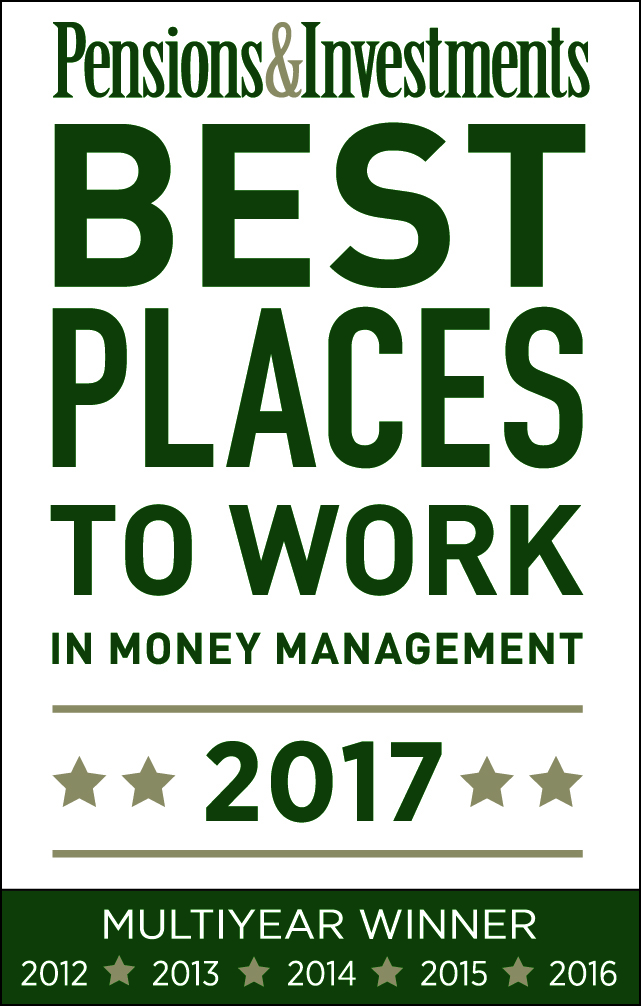 Pensions & Investements Best Places to Work in Money Management